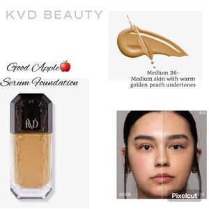 KVD BEAUTY Good Apple Full-Coverage Transfer-Proof Serum Foundation-Medium 36